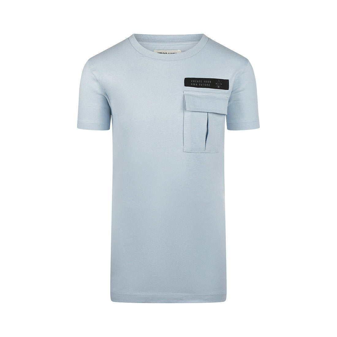 Playera manga corta con bolsillo - Kool KidsNWMKool KidsP54154Playera manga corta con bolsillo8 AñosLight blue